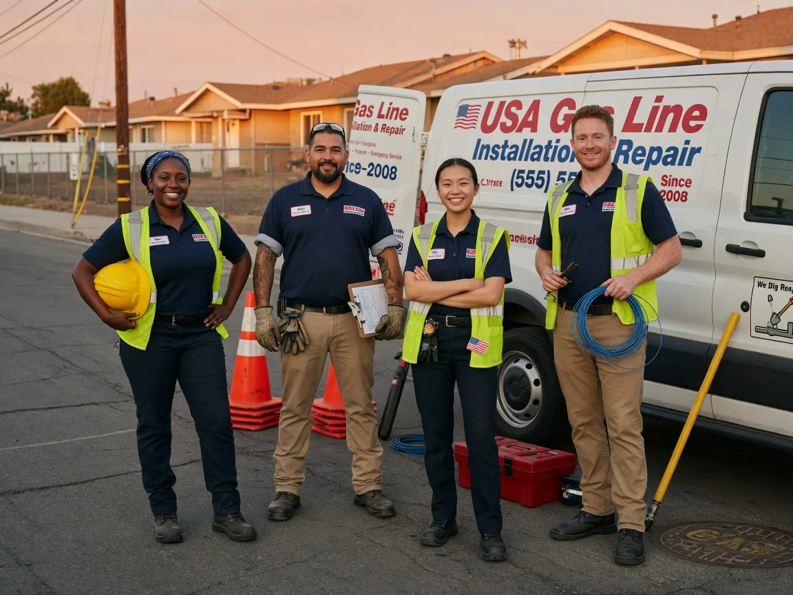 Gas Line Installation company in Schaller, IA